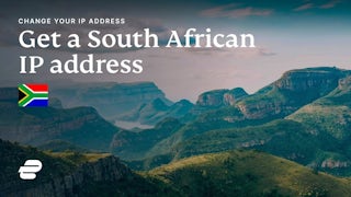 How to get a South African IP address