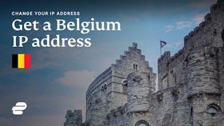 How to get a Belgium IP address