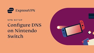 Nintendo Switchin ExpressVPN-DNS-asennus